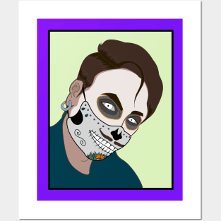 Day of the Dead - (Illusion) Mask Posters and Art